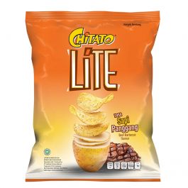 Chitato Lite Chips Beef Barbeque 68Gr