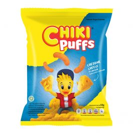 Chiki Puffs Snack Cheddar Cheese 60Gr