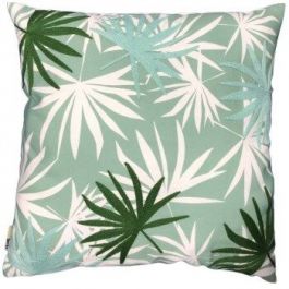 Print + Embroidery Cushion Cover Wk181117