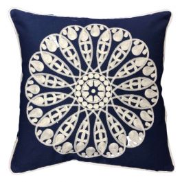 Embroidery Cushion Cover Wk181009-H