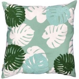 Print + Embroidery Cushion Cover Wk181116