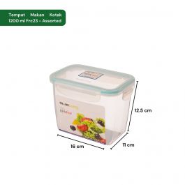 TL Tempat Makan Kotak 1200 ml