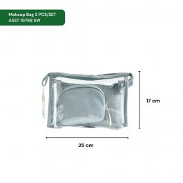 OKIDOKI Makeup Bag 3 Pcs/Set