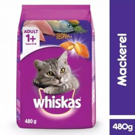 Whiskas Adult 1+ Years Mackerel 480 gr