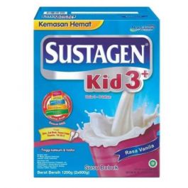 Sustagen Kid 3+ (3-6 Tahun) Rasa Vanila 1.2kg