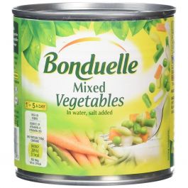 Bonduelle Mixed Vegetable In Water, Salt Added 400gr