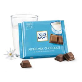 Ritter Sport Alpine Milk Chocolate 100gr