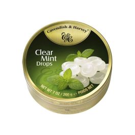 Cavendish & Harvey Clear Mint Drops 200 gr