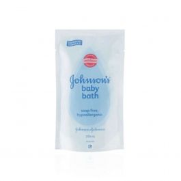 Johnson's Baby Bath Soap-Free Hypoallergenic Pouch 200 ml