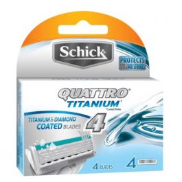 Schick Quattro Titanium 4 s