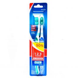 Oral B 123 All Rounder Medium 2S