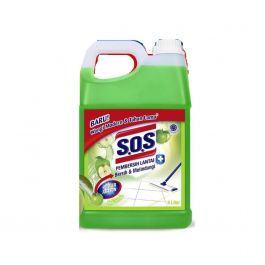 SOS Floor Cleaner Bottle 4000ml - Apple