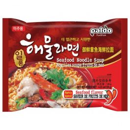 Paldo Noodle Soup Spicy Seafood Flavor 120gr