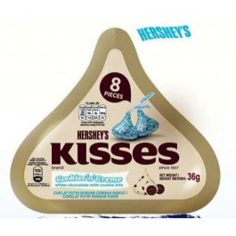 Hershey'S Kisses Cookies N Creme 36Gr