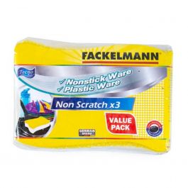 Fackelmann Non Scratch Sponge 3S