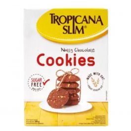 Tropicana Slim Sugar Free Nutty Chocolate Cookies 200gr