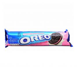 OREO Biskuit Strawberry Creme 119.6 gr