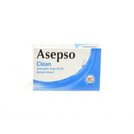 Asepso Clean Antipseptic Sabun Mandi Plus Herbal Extract 80 gr