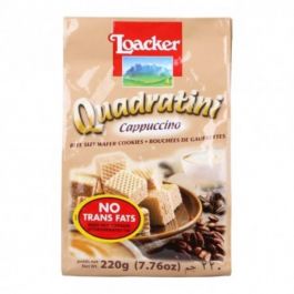 Loacker Quadratini Cappucino 220gr