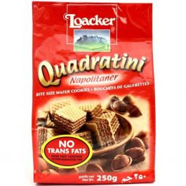 Loacker Quadratini Napolitaner 250gr