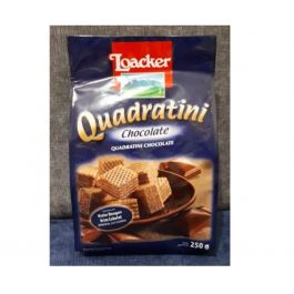 Loacker Quadratini Chocolate 250gr