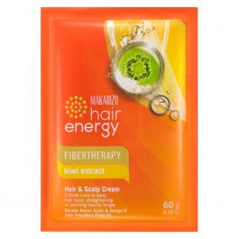 Makarizo Hair Energy Fibertherapy Hair & Scalp Cream Kiwi Extract 60 g