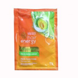 Makarizo Hair Energy Fibertherapy Hair & Scalp Cream Aloe & Melon Extract 30 g