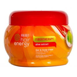 Makarizo Hair Energy Fibertherapy Hair & Scalp Cream Olive Extract 500 g