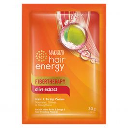 Makarizo Hair Energy Fibertherapy Hair & Scalp Cream Olive Extract 30 g