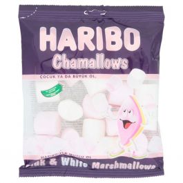 Haribo Chamallows Pink & White 150Gr