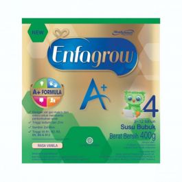 Enfagrow A+ 4 (3-12 Tahun) Rasa Vanila 400g