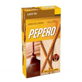 Lotte Pepero Biskuit Stick Choco Filled With Chocolate 50 gr