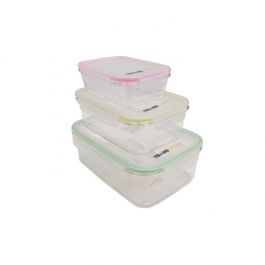 TL Tempat Makan Kotak Set 3 pcs