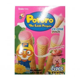 Pororo Bingbing Ice Cone Strawberry 54 Gr