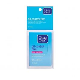 Clean & Clear Oil Control Film Kertas Minyak Wajah Blue 60 s