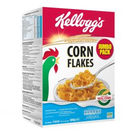 Kellogg's Corn Flakes Made With Real Corn Jumbo Pack 500gr