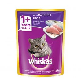 Whiskas Adult Cat Mackerel 1+ Years 80 gr