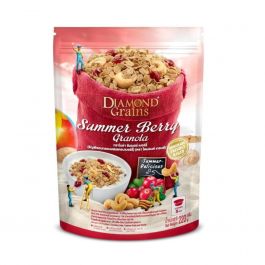 Diamond Grains Summer Berry Granola 220gr