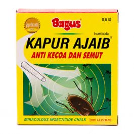 Bagus Kapur Ajaib W-3343 Anti Kecoa Dan Semut 12 X 3.5Gr