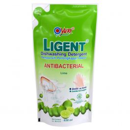 Yuri Ligent Dishwasing Pouch 600 ml | Lime