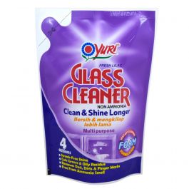Yuri Glass Cleaner Fresh Lilac Refill 410 ml