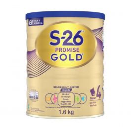 S-26 Promise Gold 4 (3-12 Tahun) Rasa Vanila 1.6kg