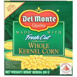 Del Monte Fresh Cut Whole Kernel Corn 380gr