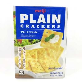 Meiji Plain Crackers 104Gr