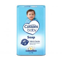 Cussons Baby Soap 75 g |Mild & Gentle Milk & Chamomile