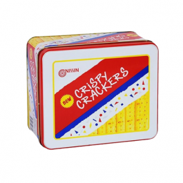 Nissin Crispy Crackers Cheese Tin 750 gr
