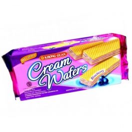 Khong Guan Cream Wafers Blueberry 185 gr