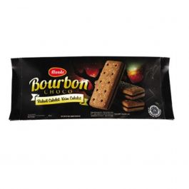 Monde Bourbon Choco Biskuit Cokelat Krim Cokelat 140gr