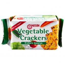 Nissin Vegetable Crackers 150 gr