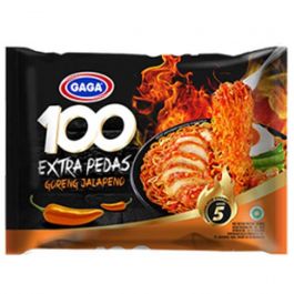 Gaga Mie 100 Extra Pedas Goreng Jalapeno 85gr